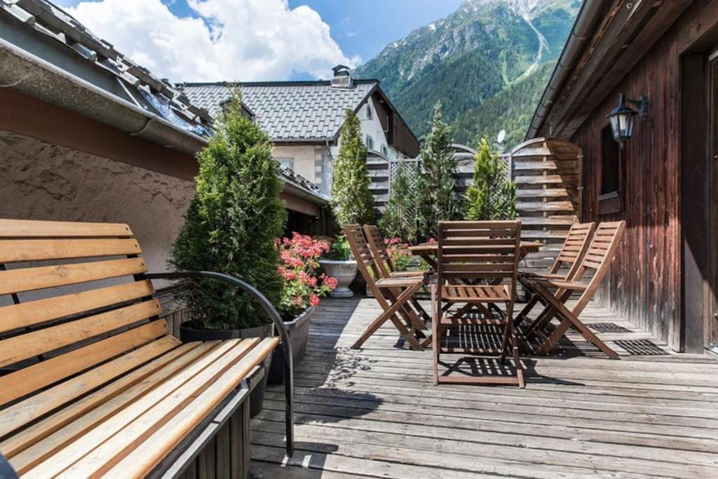 90M2 Hypercentre, Terrace, Next To Ski Lift Chamonix Exteriör bild